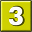 Yellow counter showing 3
